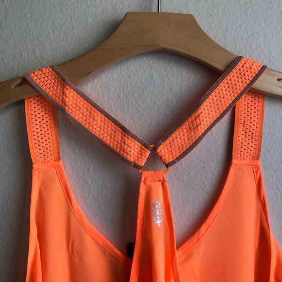 NEW NWT FP Neon Mango Pretty Lil Running Top Large - Picture 6 of 11